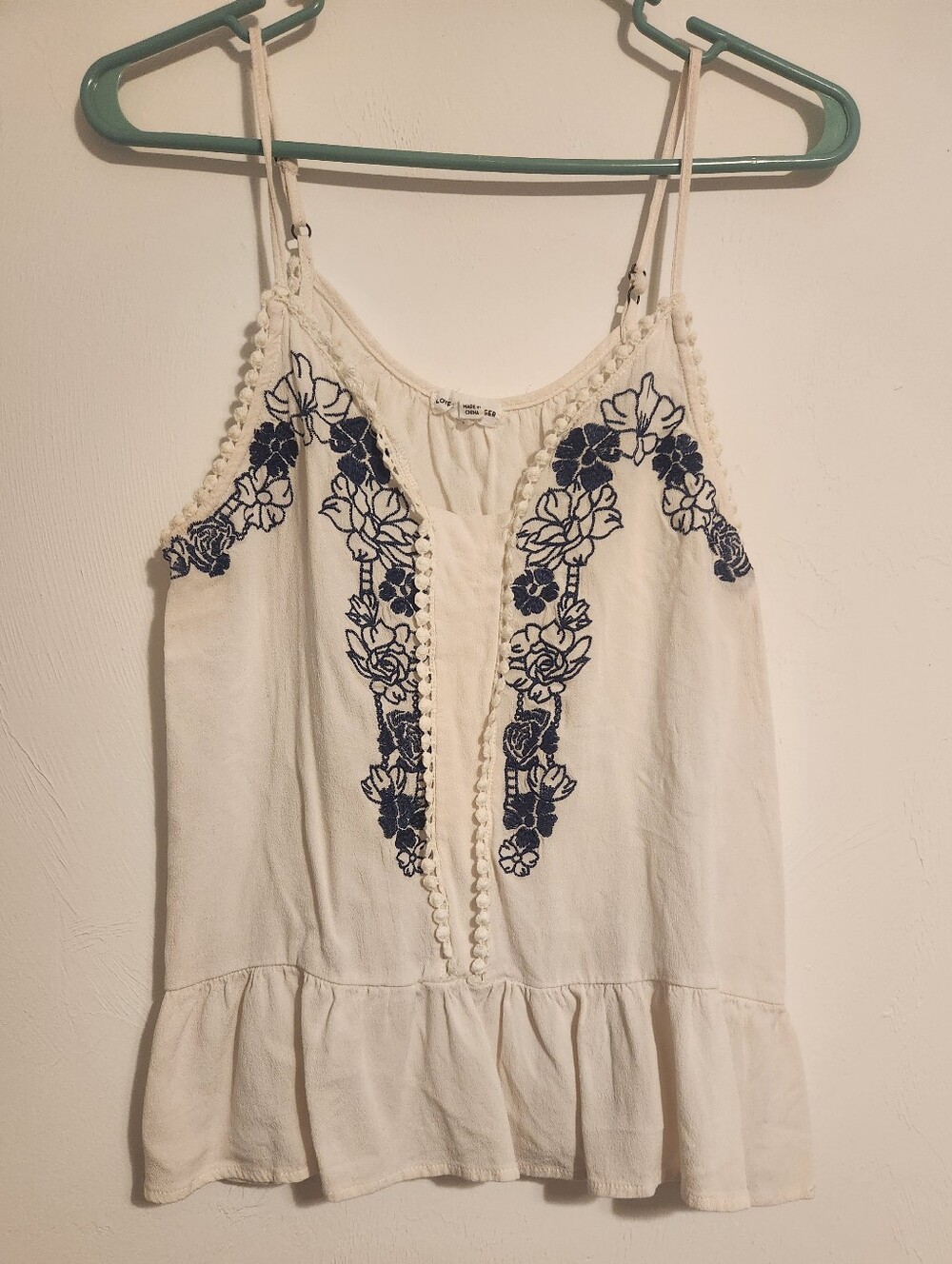 Love on a Hanger Embroidered Women's Top